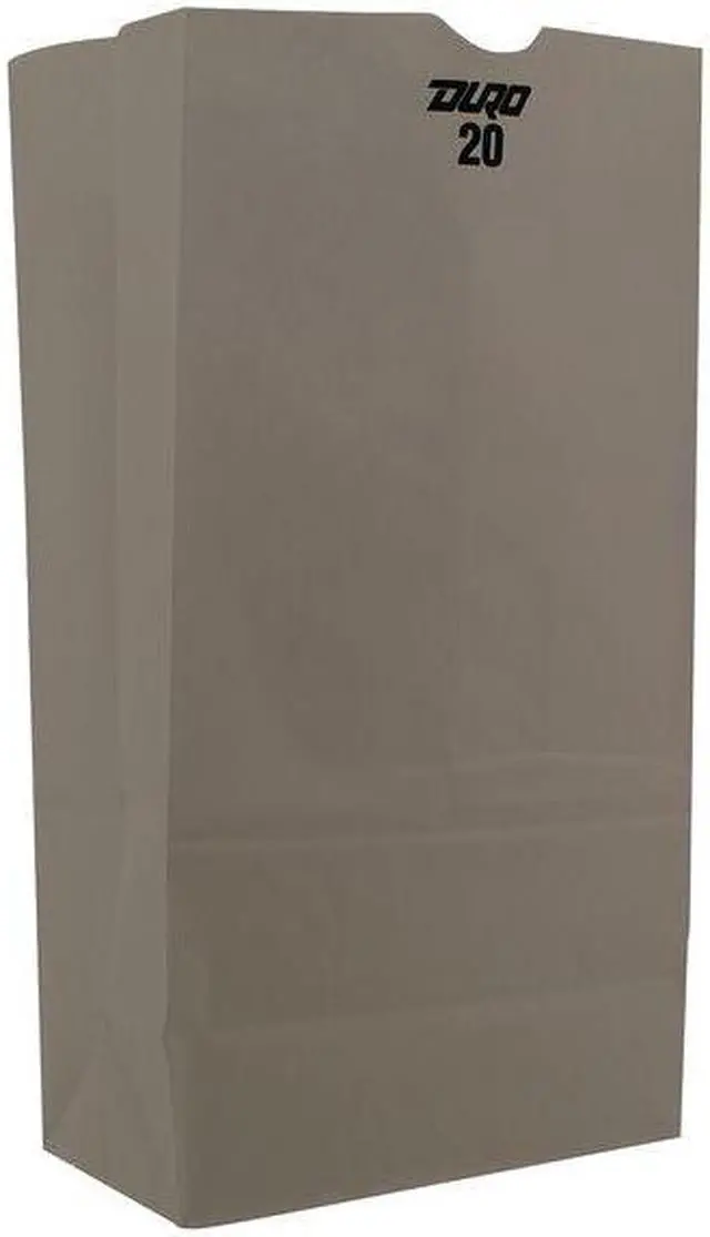 Alt view image 3 of 3 - ZORO SELECT 51040 Grocery Bag Flat Bottom 20# White, Pk500