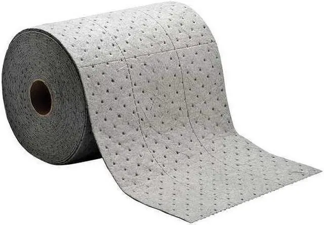 Alt view image 3 of 6 - BRADY HT555 Sorbent Roll, 23 gal, 15 in x 150 ft, Universal, Gray, Polypropylene