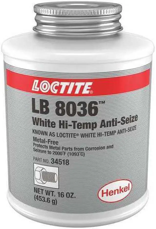 Main image of White High-Temp Anti-Seize, 16 oz Bottle