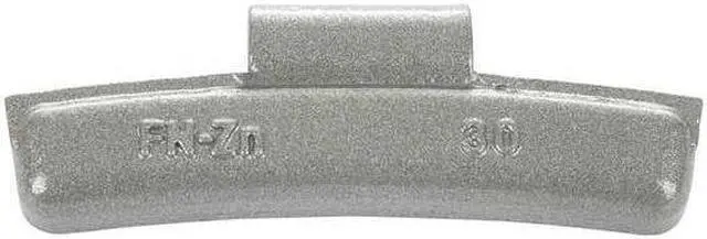 Main image of PERFECT EQUIPMENT FN050Z Wheel Weight,FNZ Srs,50g.,PK25