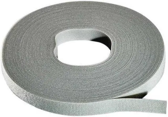 Main image of RIP-TIE W-75-1RL-GY Cable Tie Roll, 75 ft L, Gray, Nylon, Polyethylene, 50 lb
