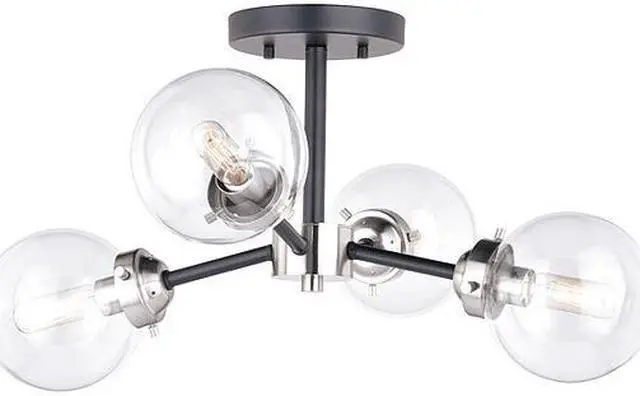 Main image of VAXCEL C0133 Orbit 20in Flush Mount Nickel/Bronze
