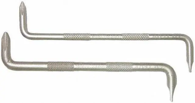 Alt view image 2 of 2 - WESTWARD 401L07 Offset Screwdriver Set,2 pcs,Metal