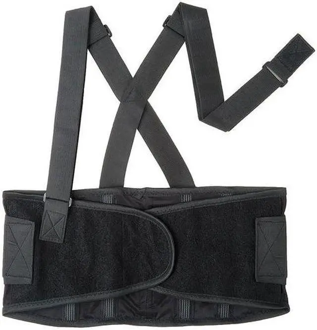 Alt view image 4 of 5 - CONDOR 3RVA7 Back Support,Elastic,XL,Black