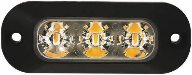 Alt view image 2 of 3 - ECCO ED3703A Warning Light,LED,Amber