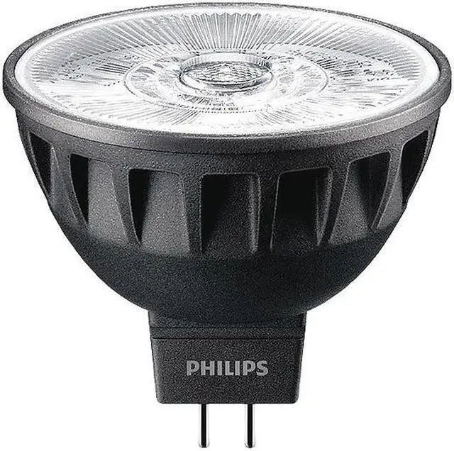 Main image of PHILIPS 6.3MR16/LED/F35/927/D/EC/12V T20 10/1FB LED Lamp,485 lm,2700K Color