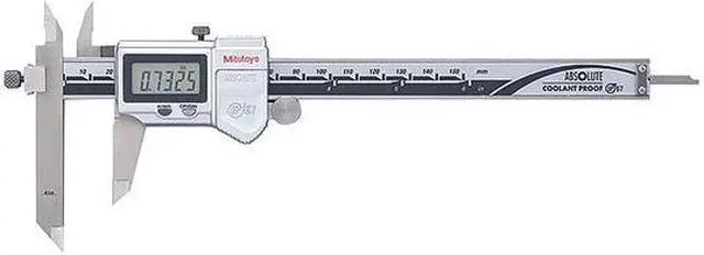 Main image of MITUTOYO 573-701-20 Digital Caliper,1-3/16" Jaw Depth,Steel