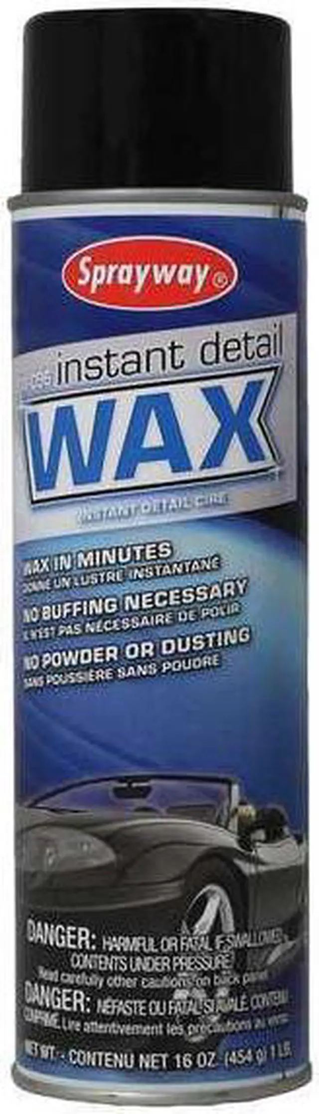 Main image of SPRAYWAY SW096 Detail Wax,Aerosol,Net 16 Oz.