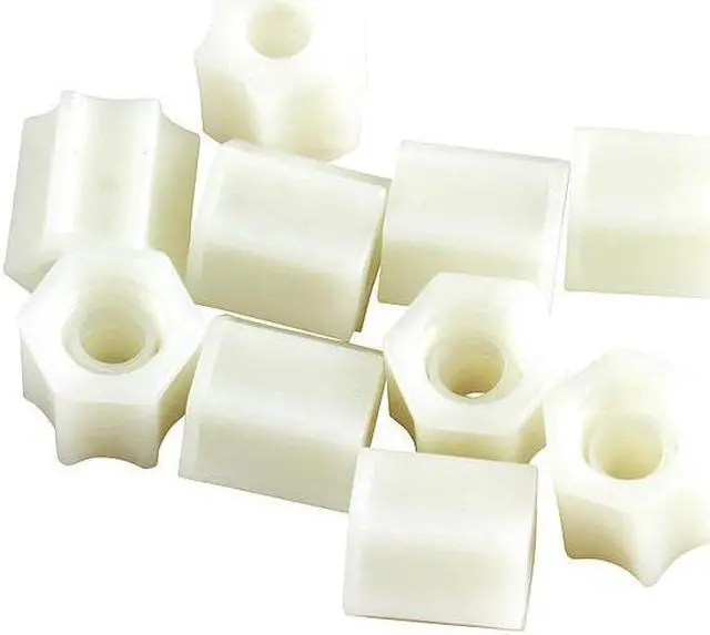 Alt view image 2 of 4 - ACORN 1895-451-001 Nylon Compression Nuts,1/4 In OD,PK10