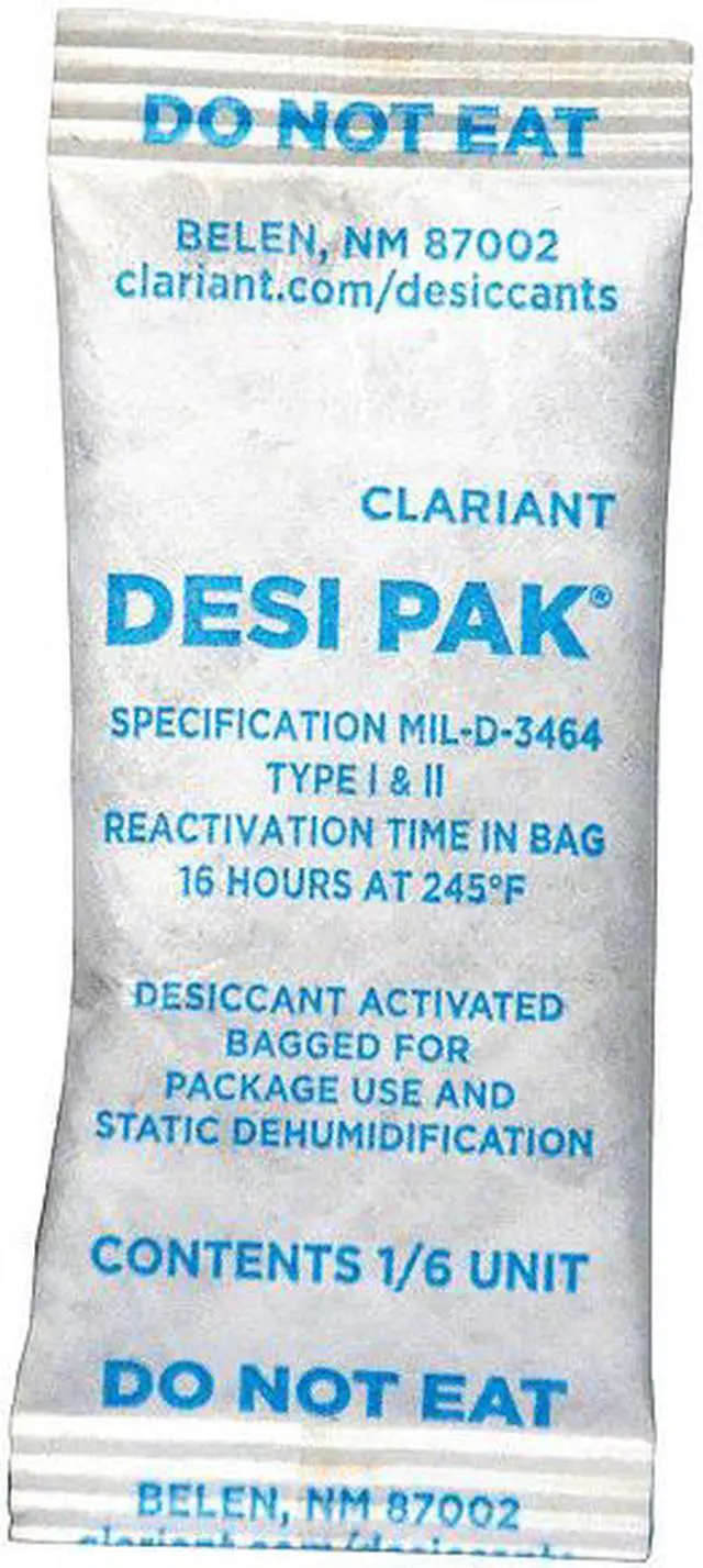 Main image of ARMOR SHIELD D1/6UCT Desiccant,0.14cuft,White,1/6oz,PK1200