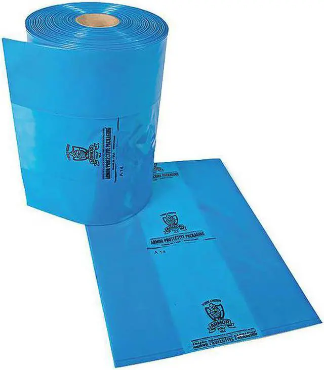 Alt view image 2 of 4 - ARMOR POLY PB4B292956 VCI Bags, 29" x 29", 4 mil, Blue, None, 50 PK