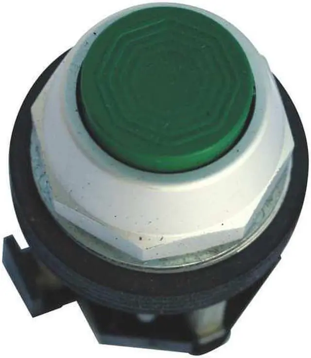 Main image of Pushbutton, Extended, Green, 2NO-2NC