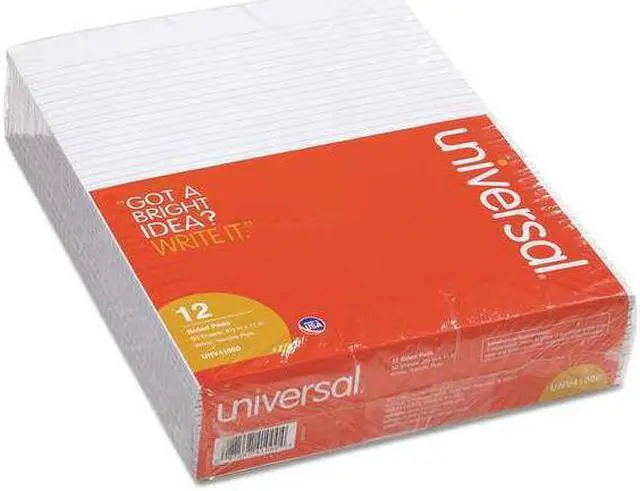 Alt view image 2 of 4 - Universal Writing Pad, 8-1/2 x 11 In, PK12 UNV41000