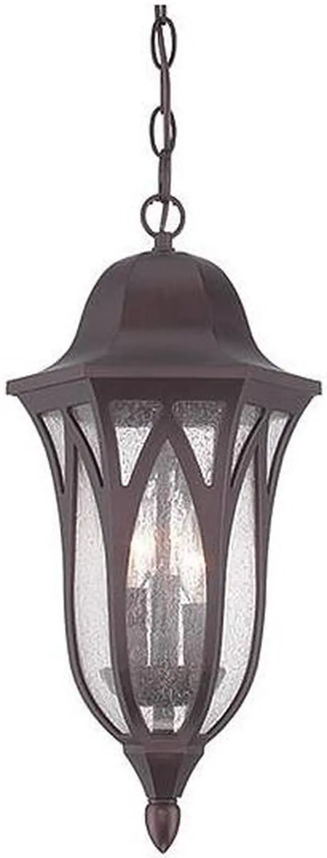 Main image of ACCLAIM LIGHTING 39816ABZ Hanging Light,3-Light,Arch. Bronze
