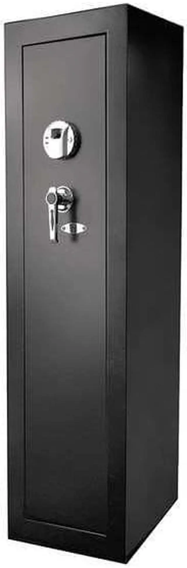 Main image of BARSKA AX11898 Large Biometric Rifle Safe with Chanasya Polish Cloth Bundle
