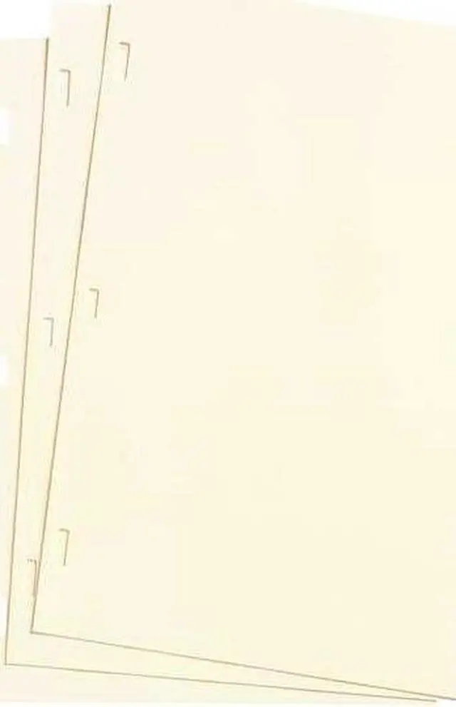 Main image of Looseleaf Minute Book Ledger Sheets, Ivory Linen, 14 X 8-1/2, 100 Shee