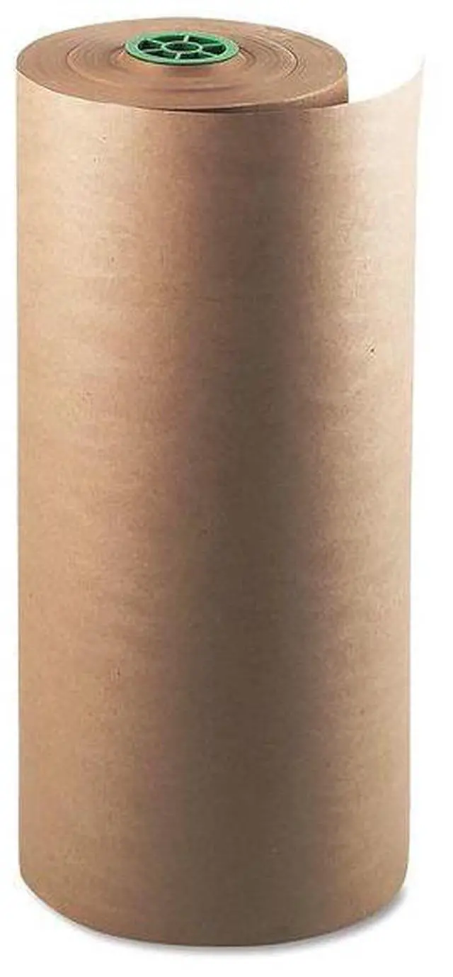 Main image of Kraft Paper Roll, 50 Lbs., 24" X 1000 Ft, Natural