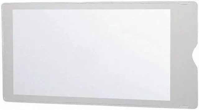 Main image of Oxford Utili-Jacs Heavy-Duty Clear Plastic Envelopes 4 x 9 50/Box 65049