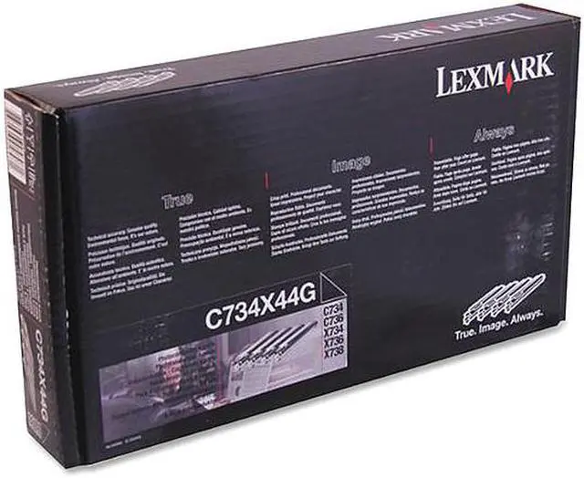 Main image of Lexmark Photoconductor Unit 20K Yield f/C734/736/X734/736/738 Black C734X44G