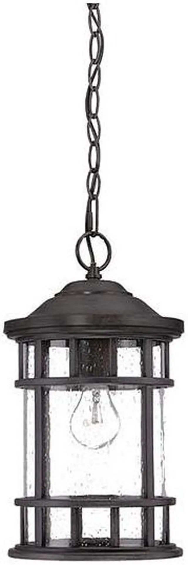 Main image of ACCLAIM LIGHTING 31946BC Hanging Light,Black Coral,1-Light
