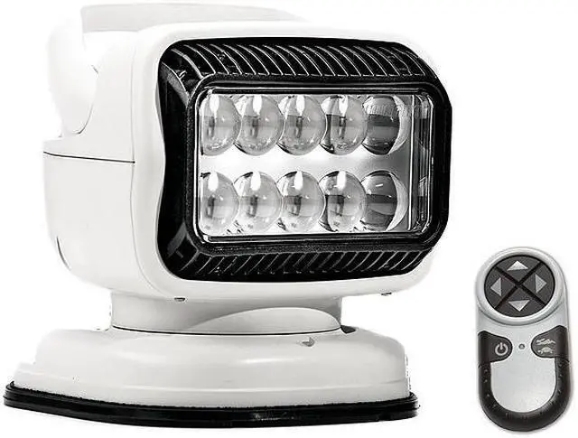 Alt view image 3 of 20 - GOLIGHT 79014GT Spotlight,40W,12VDC,3.5A,LED,8" H