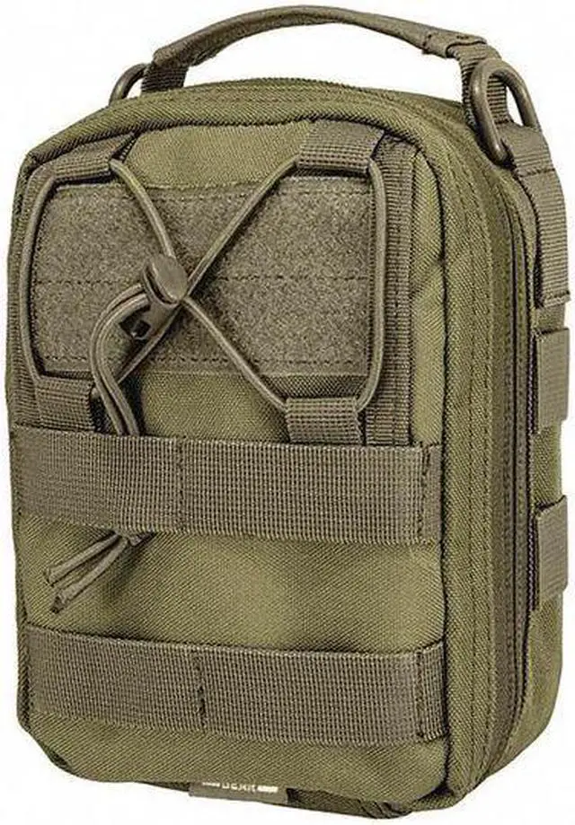 Main image of BARSKA OPTICS BI13010 BARSKA OPTICS BI13010 CX-900 First-Aid Utility Pouch, OD Green