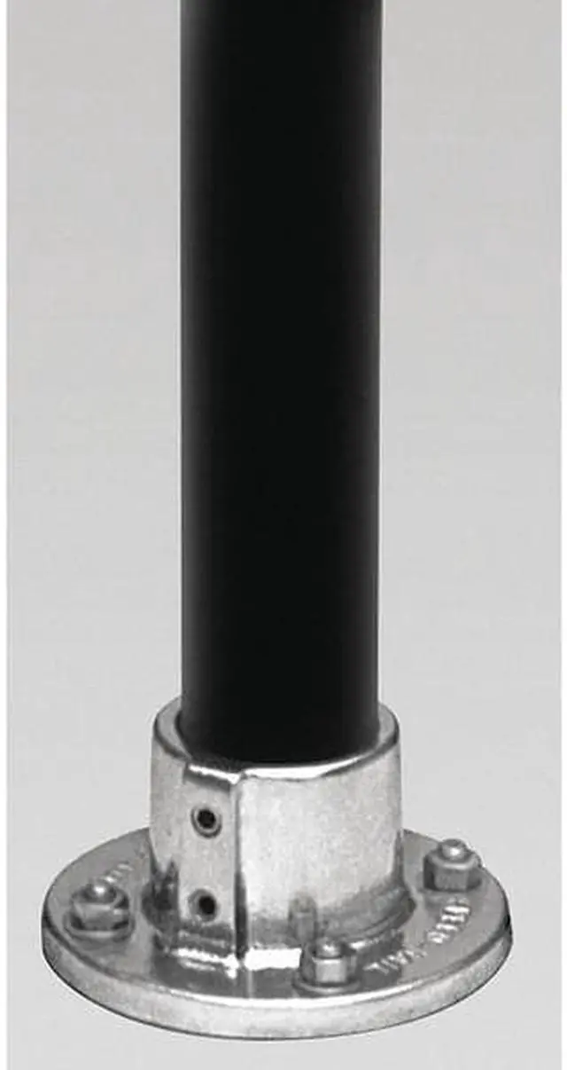 Alt view image 2 of 3 - HOLLAENDER 42-8 Round Base Flange For 1-1/2 in Structural Pipe Fitting,