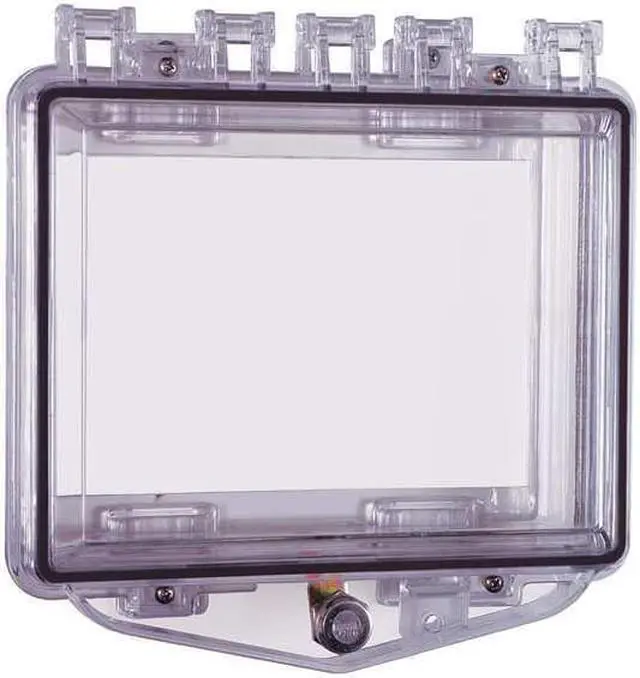 Main image of Safety Technology International Enclosure, Open, Clear, Ext. Key Lock STI-7510C