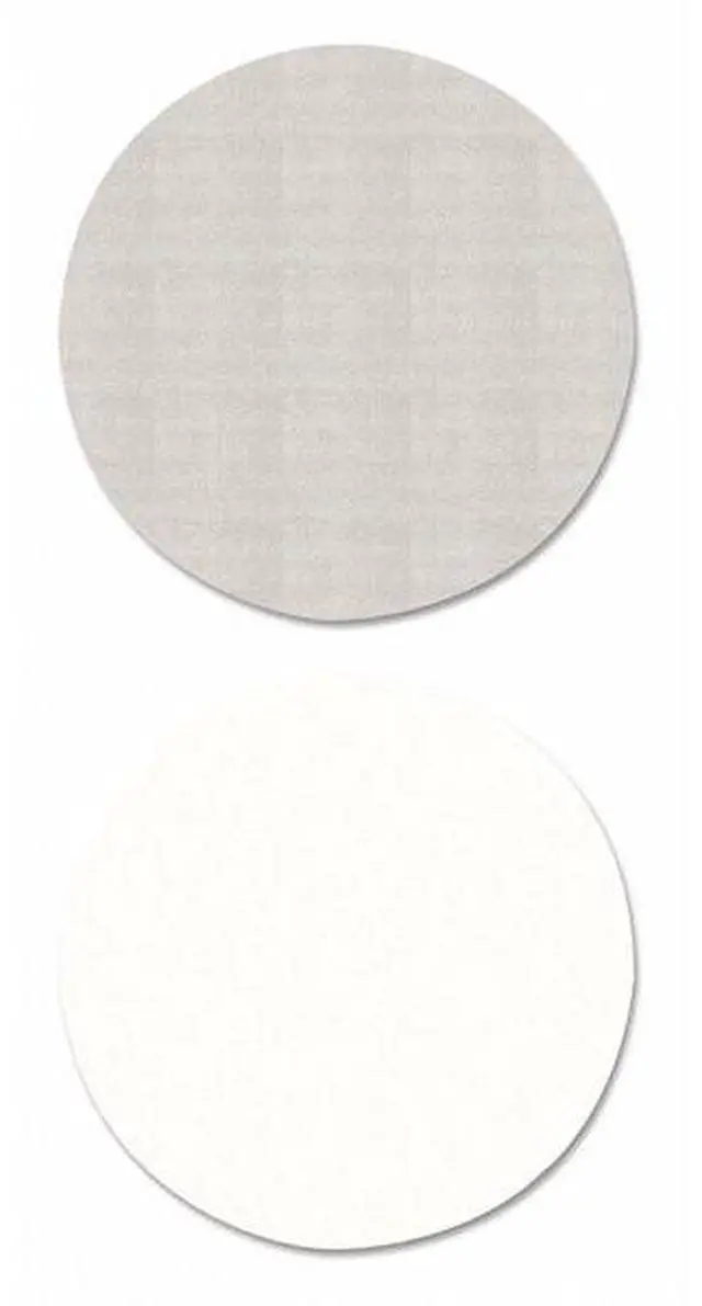 Alt view image 2 of 6 - Reversible Laminate Table Top, Round, 35 1/2 dia., White/Gray