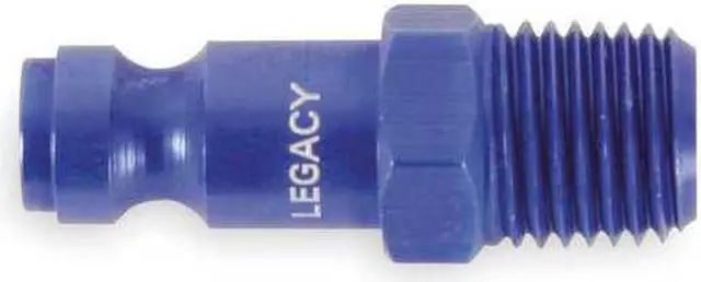 Main image of LEGACY A72440C-BG Coupler Plug,(M)NPT,1/4,Aluminum