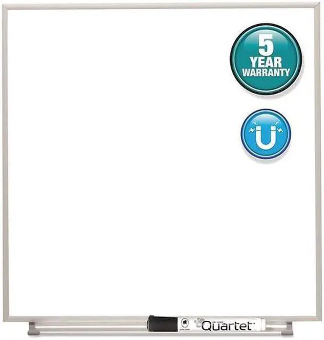 Main image of Quartet Matrix Magnetic Boards Painted Steel 16 x 16 White Aluminum Frame M1616