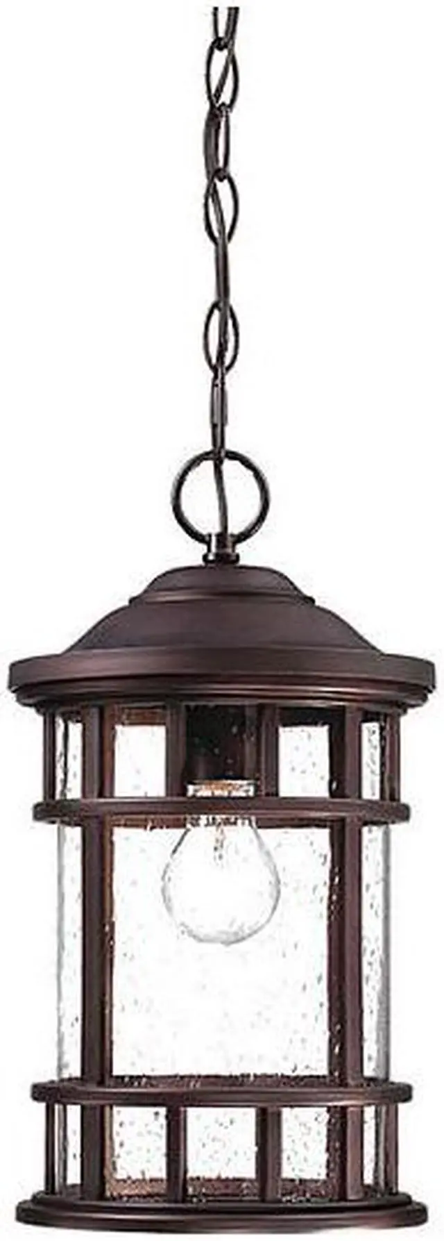 Main image of ACCLAIM LIGHTING 31946ABZ Hanging Light,Arch,Bronze,1-Light