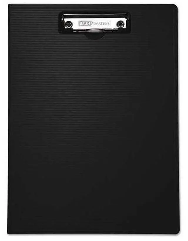 Main image of Portfolio Clipboard With Low-Profile Clip, 1/2" Capacity, 8 1/2 X 11,