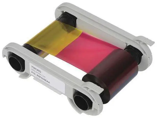 Alt view image 2 of 5 - EVOLIS R5F008AAA ID Card Printer Ribbon,5 Panel,300 DPI