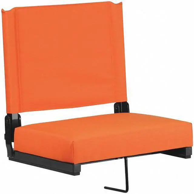 Main image of Grandstand Comfort Seats by Flash with Ultra-Padded Seat in Orange