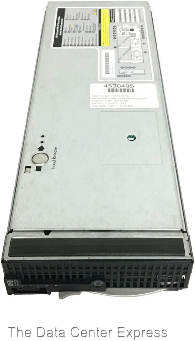Alt view image 7 of 7 - HPE 637615-B21 ProLiant BL490c G7 Blade Server - 1 x Intel Xeon E5649 2.53 GHz - 6 GB RAM - Serial ATA Controller