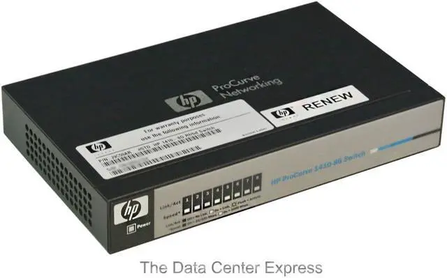 Alt view image 8 of 8 - HPE J9559A ProCurve 1410-8G Unmanaged Layer 2 Gigabit Switch