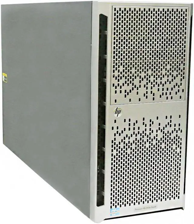 Main image of HPE 686770-S01 ProLiant ML350e G8 5U Tower Server - 1 x Intel Xeon E5-2403 1.80 GHz - 8 GB RAM - Serial ATA/600 Controller