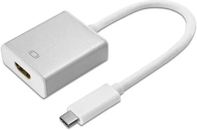 Main image of USB C to HDMI Aluminum USB 3.1 Type C to HDMI Adapter for 12 inch Macbook Chromebook