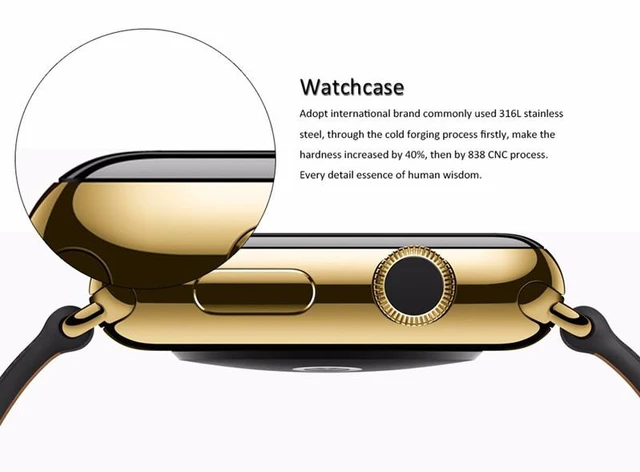 Alt view image 4 of 7 - IWO 2nd Generation Smart Watch W51 MTK2502C Bluetooth 5.0 GPS Tracker Wrist Watches