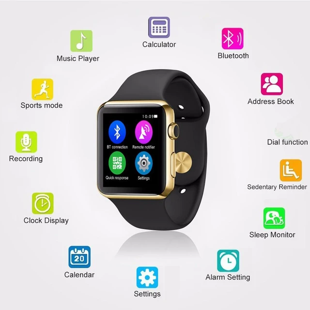 Alt view image 3 of 7 - IWO 2nd Generation Smart Watch W51 MTK2502C Bluetooth 5.0 GPS Tracker Wrist Watches