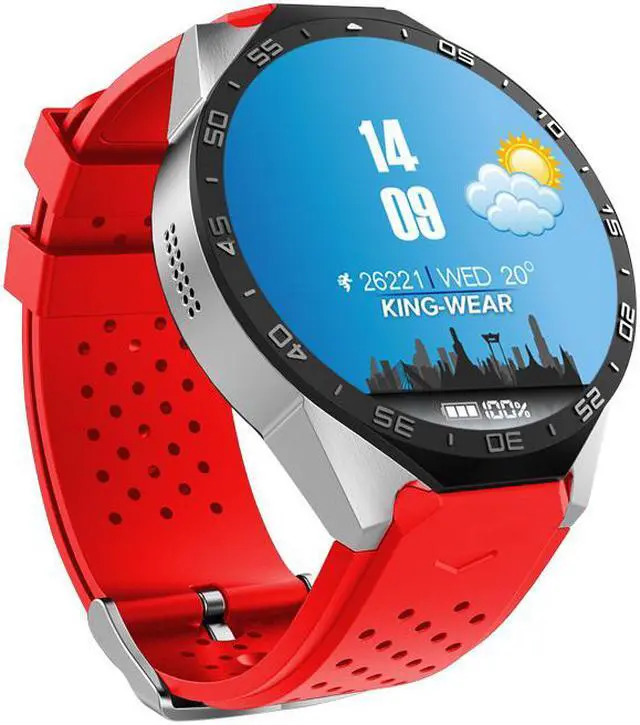 Alt view image 4 of 7 - KingWear KW88 3G WIFI GPS Bluetooth Smart Watch Android 5.1 MTK6580 CPU 1.39 inch 2.0MP Camera Smartwatch for iPhone Huawei Phone Watch