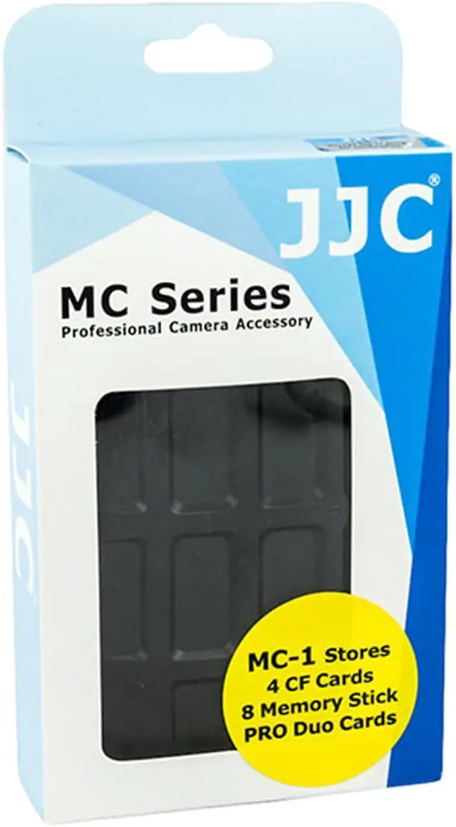 Alt view image 7 of 10 - JJC MC-1 Waterproof Holder Storage Memory Card Case For 4PCS CompactFlash (CF) 8PCS MemoryStick Pro Duo