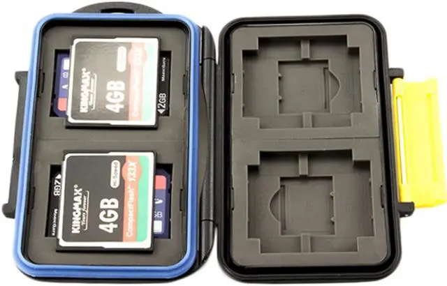 Alt view image 4 of 16 - JJC MC-3 Waterproof Holder Storage Memory Card Case For 4PCS CompactFlash(CF) 4PCS SecureDigital(SD) 4PCS XDPictureCard(XD) 4PCS MemoryStick Pro Duo