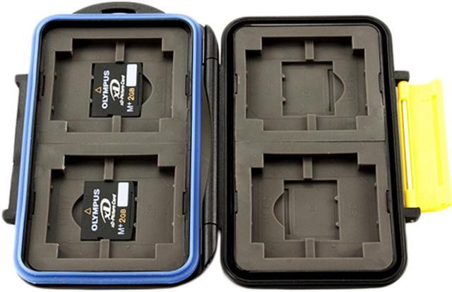 JJC MC-3 Water-resistant Holder Hard Storage Memory Card Case