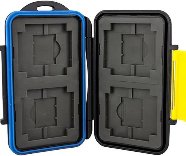 Alt view image 5 of 16 - JJC MC-3 Waterproof Holder Storage Memory Card Case For 4PCS CompactFlash(CF) 4PCS SecureDigital(SD) 4PCS XDPictureCard(XD) 4PCS MemoryStick Pro Duo