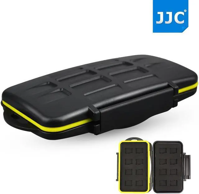 Main image of JJC MC-MSD16 Anti-shock Water-resistant Hard Holder Storage Camera Memory Card Case Protector For 16 PCS Micro SD Cards