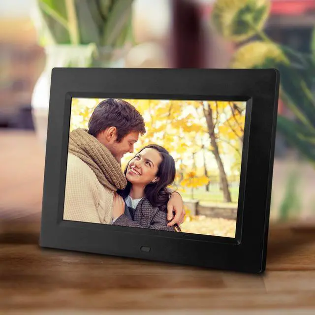 Alt view image 5 of 6 - 8-Inch Digital Photo Frame, multimedia player, 5 star product (Black)