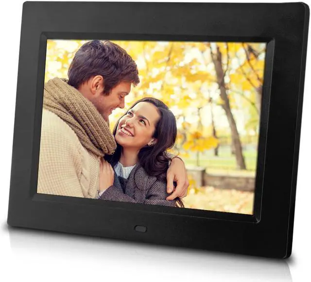 Alt view image 4 of 6 - 8-Inch Digital Photo Frame, multimedia player, 5 star product (Black)