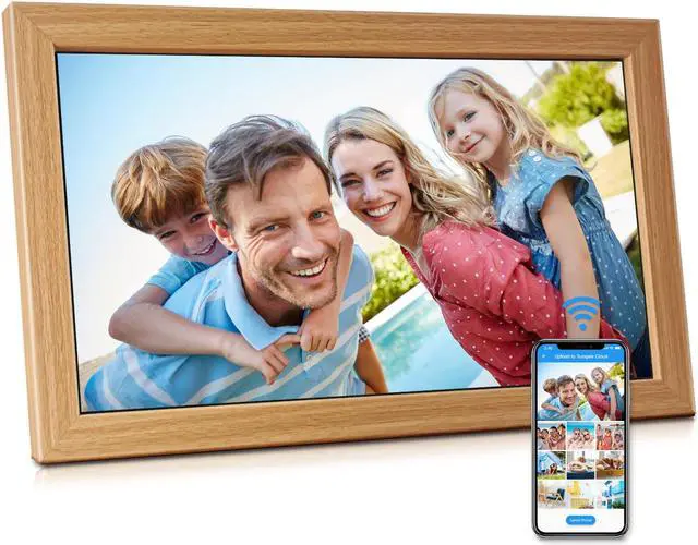 Main image of Sungale 21.5 True Cloud Frame with Editable Cloud Albums, IPS LCD Screen, 20GB Free Cloud Storage, Computer or App Remote Manage, Easy Setup, Full Features & Functions, 32GB Storage, Auto-Rotate